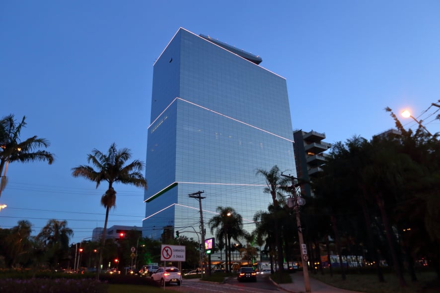 Edifício Amazônia em Alphaville, onde fica o Espaço de Eventos Bilhim